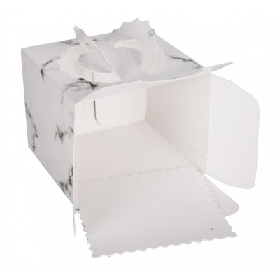 Disposable Paper Packaging Cardboard Big Cakebox Birthday Cake Box