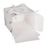 Disposable Paper Packaging Cardboard Big Cakebox Birthday Cake Box