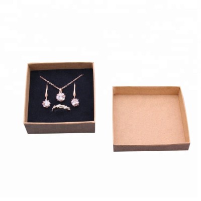 Wholesale jewelry accessories decorations high grade paper box packaging with full color printing